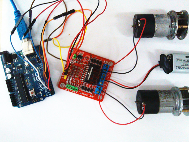 arduino Ѻ Dual H-Bridge Motor Driver