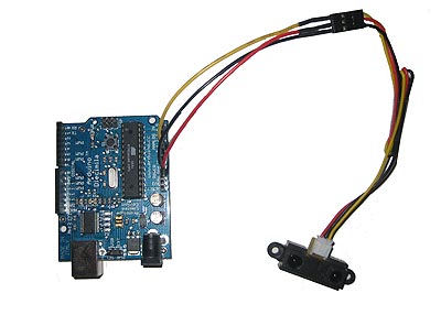 arduino Ѻ distance sensor