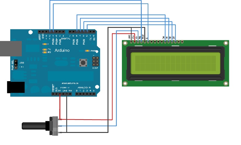 ardunio Ѻ LCD ʴ