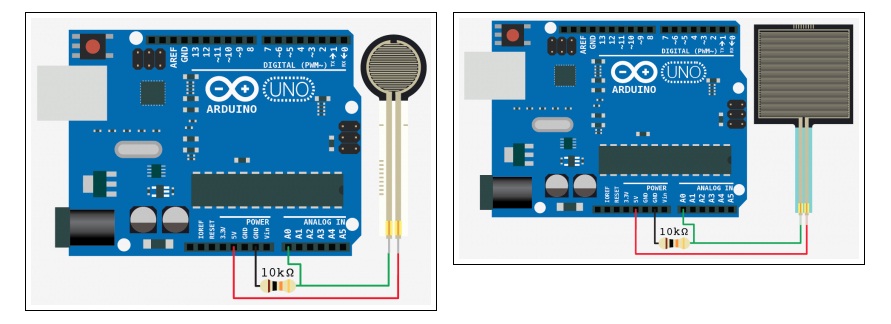 arduino Դ force sensor