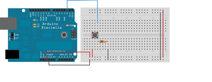 arduino Դ button